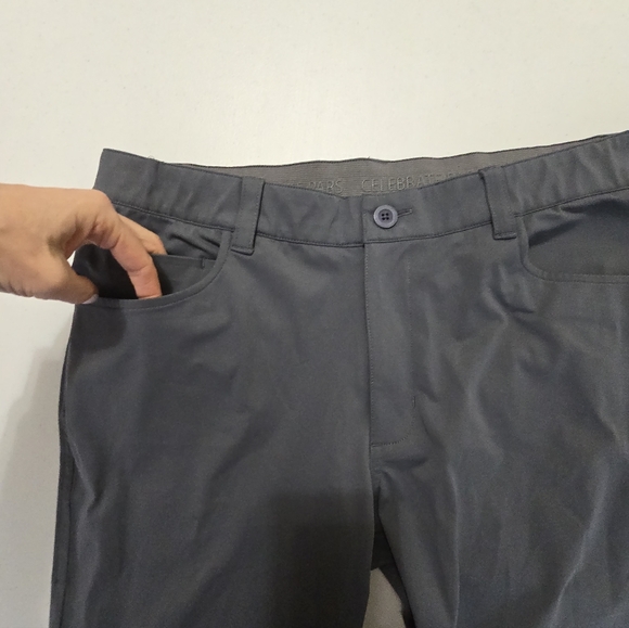 Swannies Golf Mulligan Jogger Pants Graphite Gray Men's Large - Picture 9 of 14